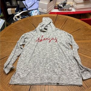 Chicka-d Gray Arkansas Knit Top
